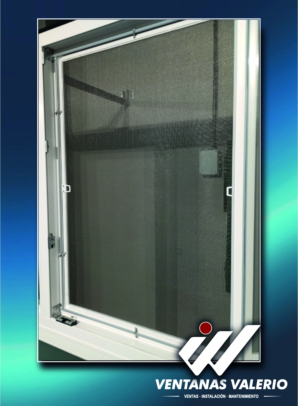 Mosquitera fija económica para ventanas