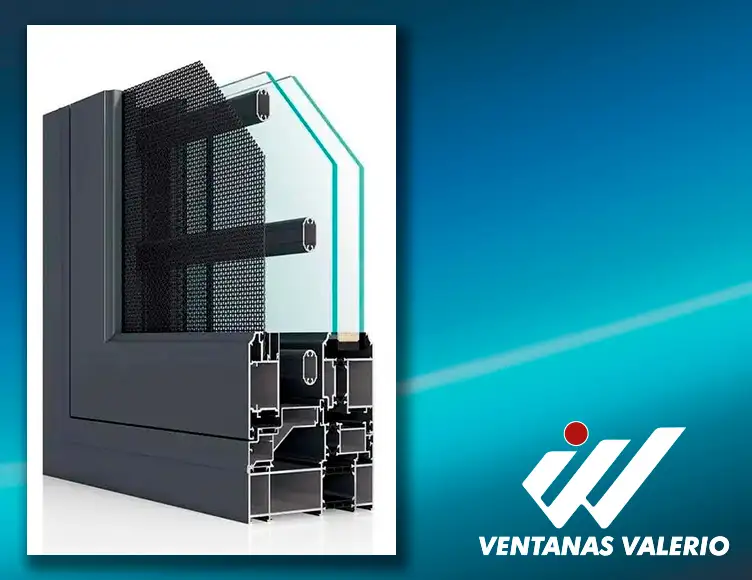 Ventanas de aluminio color antracita