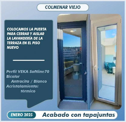 La puerta bicolor