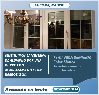 Las ventanas con barrotillos