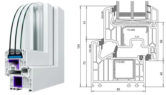 Veka softline 82